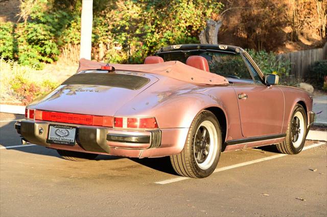 1987 Porsche 911 Carrera 2dr Convertible