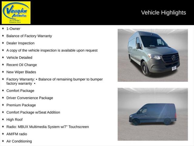 2024 Mercedes-Benz Sprinter 2500 Standard Roof 4-Cyl Diesel