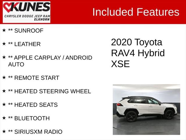 2020 Toyota RAV4 Hybrid XSE