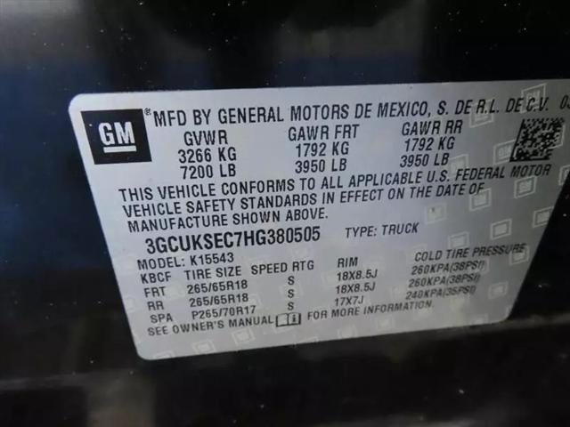 2017 Chevrolet Silverado 1500 2LZ