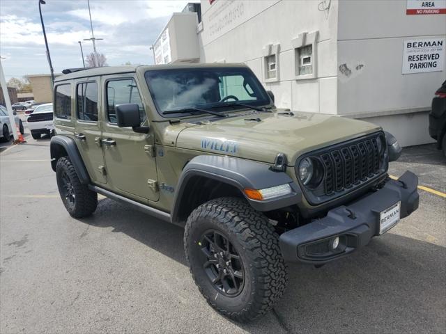 2025 Jeep Wrangler 4xe WRANGLER 4-DOOR WILLYS 4xe