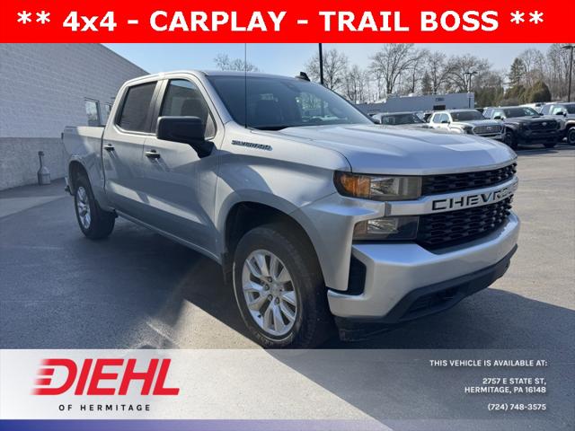2021 Chevrolet Silverado 1500 4WD Crew Cab Short Bed Custom Trail Boss