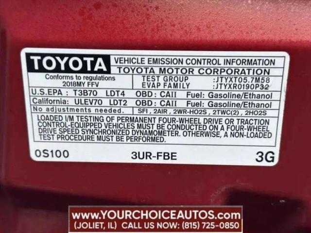 2018 Toyota Tundra SR5 5.7L V8