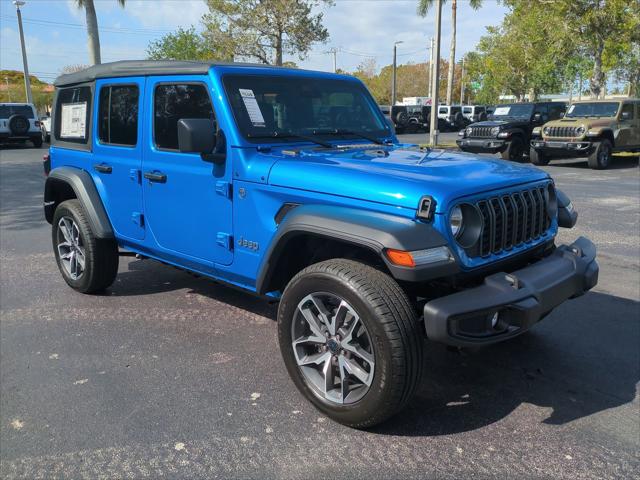 2025 Jeep Wrangler 4xe WRANGLER 4-DOOR SPORT S 4xe