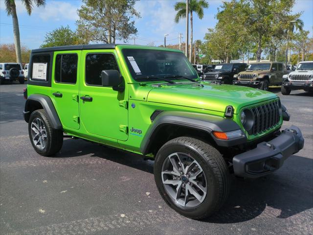 2025 Jeep Wrangler 4xe WRANGLER 4-DOOR SPORT S 4xe