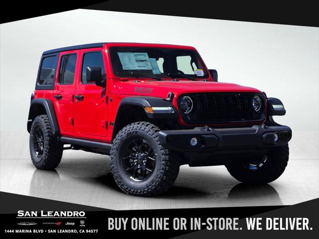 2025 Jeep Wrangler WRANGLER 4-DOOR WILLYS 2025 Jeep Wrangler WRANGLER 4-DOOR WILLYS