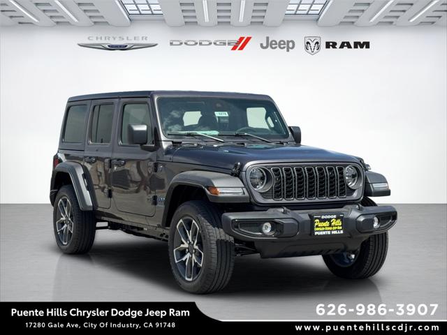 2025 Jeep Wrangler 4xe WRANGLER 4-DOOR SPORT S 4xe