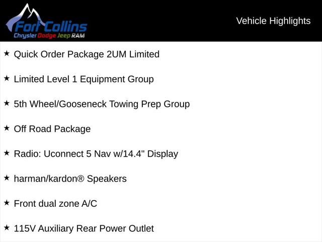 2025 RAM Ram 2500 RAM 2500 LIMITED CREW CAB 4X4 64 BOX