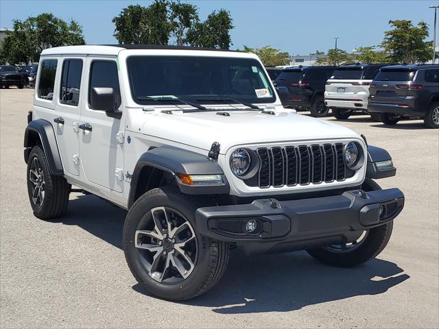 2025 Jeep Wrangler 4xe WRANGLER 4-DOOR SPORT S 4xe