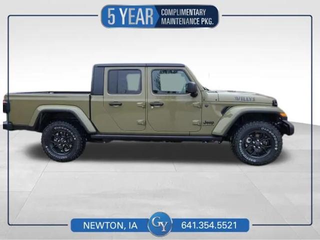 2025 Jeep Gladiator GLADIATOR WILLYS 4X4 2025 Jeep Gladiator GLADIATOR WILLYS 4X4