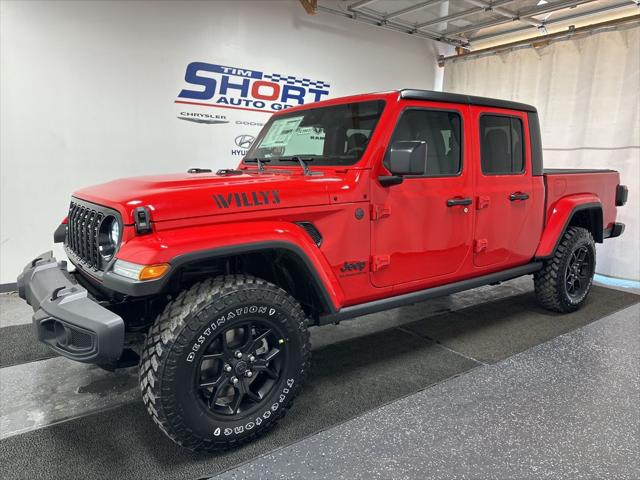2025 Jeep Gladiator GLADIATOR WILLYS 4X4 2025 Jeep Gladiator GLADIATOR WILLYS 4X4