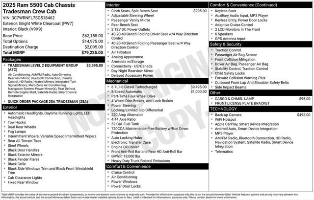 2025 Ram 5500 Tradesman/Big Horn