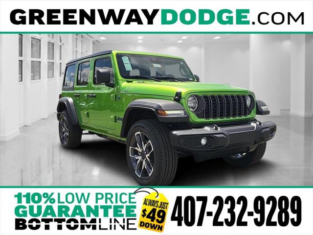 2025 Jeep Wrangler 4xe WRANGLER 4-DOOR SPORT S 4xe