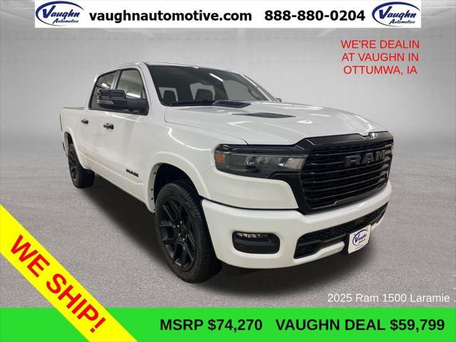 2025 RAM Ram 1500 RAM 1500 LARAMIE CREW CAB 4X4 57 BOX