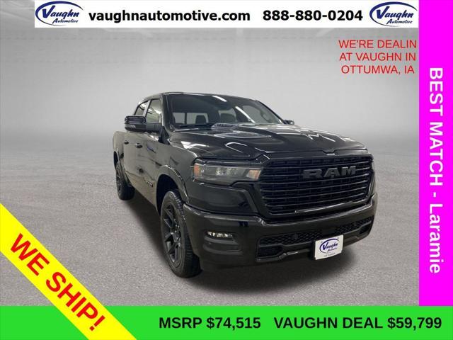 2025 RAM Ram 1500 RAM 1500 LARAMIE CREW CAB 4X4 57 BOX