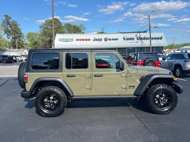2025 Jeep Wrangler WRANGLER 4-DOOR WILLYS