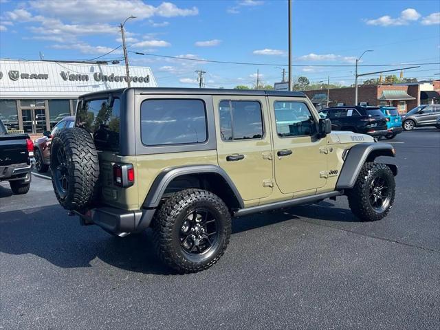 2025 Jeep Wrangler WRANGLER 4-DOOR WILLYS