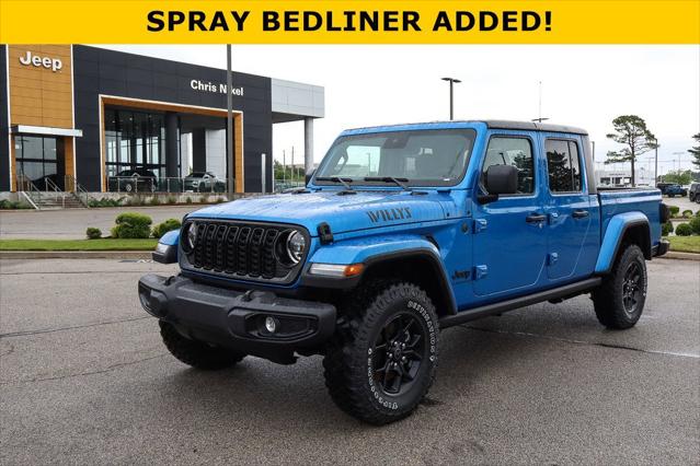 2025 Jeep Gladiator GLADIATOR WILLYS 4X4 2025 Jeep Gladiator GLADIATOR WILLYS 4X4