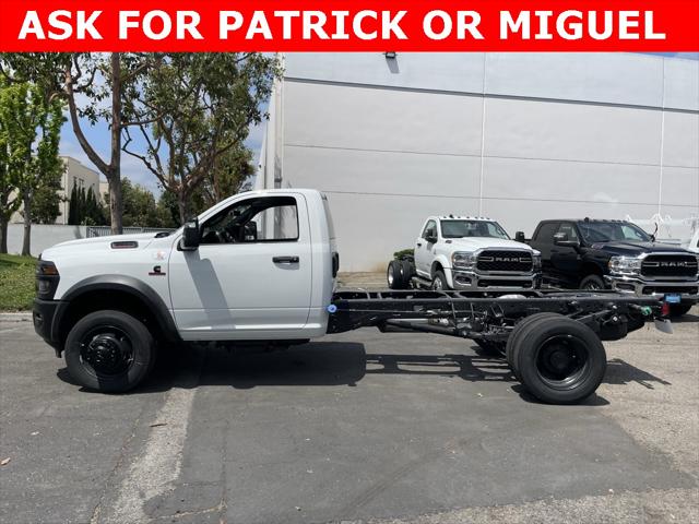 2025 RAM Ram 5500 Chassis Cab RAM 5500 TRADESMAN CHASSIS REGULAR CAB 4X2 84 CA