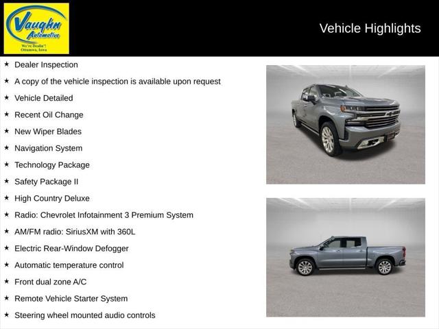 2021 Chevrolet Silverado 1500 4WD Crew Cab Short Bed High Country