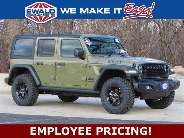 2025 Jeep Wrangler WRANGLER 4-DOOR WILLYS