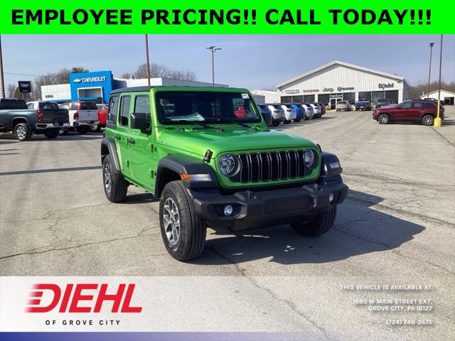 2025 Jeep Wrangler WRANGLER 4-DOOR SPORT S