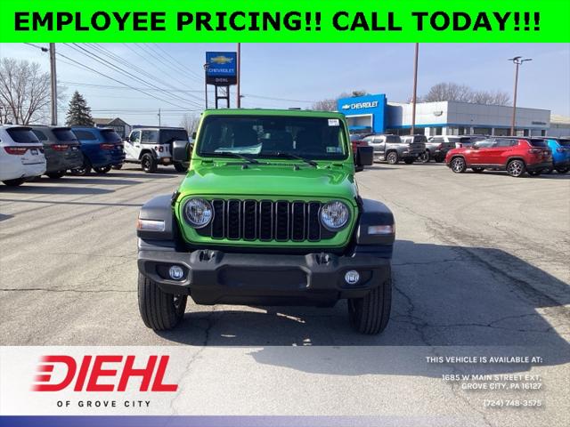 2025 Jeep Wrangler WRANGLER 4-DOOR SPORT S