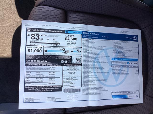 2025 Volkswagen ID. Buzz Pro S