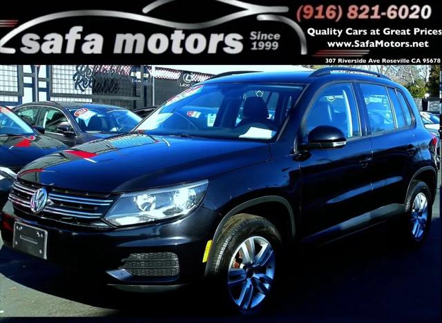 2016 Volkswagen Tiguan S for sale in Roseville, CA
