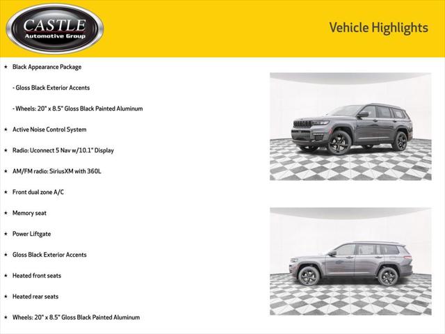 2025 Jeep Grand Cherokee GRAND CHEROKEE L LIMITED 4X4