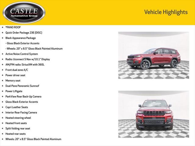 2025 Jeep Grand Cherokee GRAND CHEROKEE L LIMITED 4X4