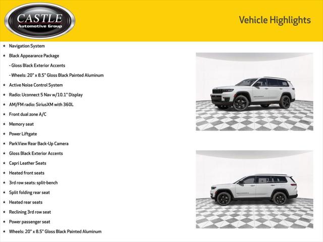 2025 Jeep Grand Cherokee GRAND CHEROKEE L LIMITED 4X4