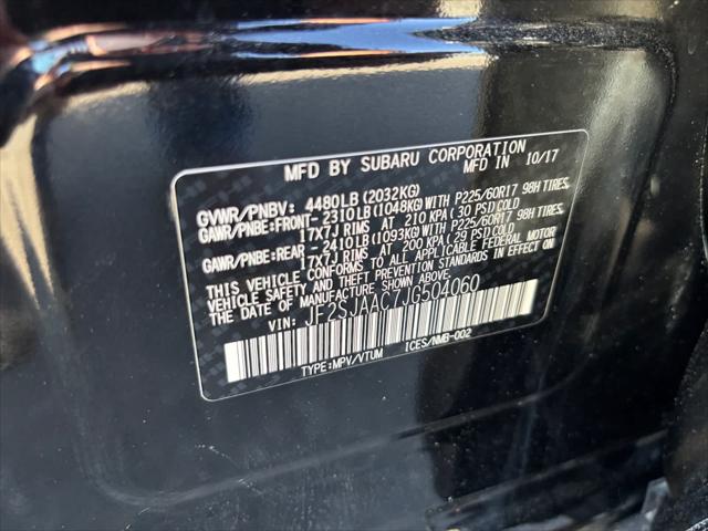 2018 Subaru Forester 2.5i