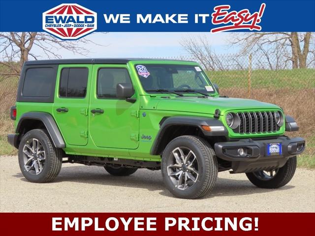 2025 Jeep Wrangler 4xe WRANGLER 4-DOOR SPORT S 4xe