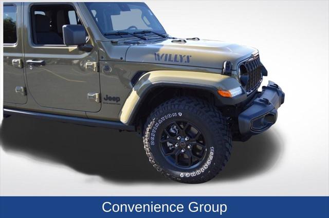 2025 Jeep Gladiator GLADIATOR WILLYS 4X4 2025 Jeep Gladiator GLADIATOR WILLYS 4X4