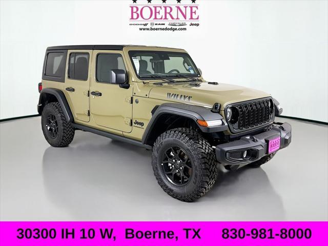 2025 Jeep Wrangler WRANGLER 4-DOOR WILLYS