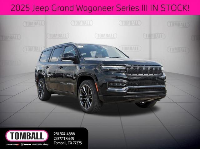2025 Wagoneer Grand Wagoneer GRAND WAGONEER SERIES III OBSIDIAN 4X4