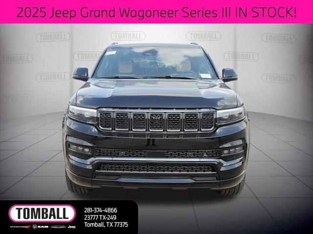 2025 Wagoneer Grand Wagoneer GRAND WAGONEER SERIES III OBSIDIAN 4X4