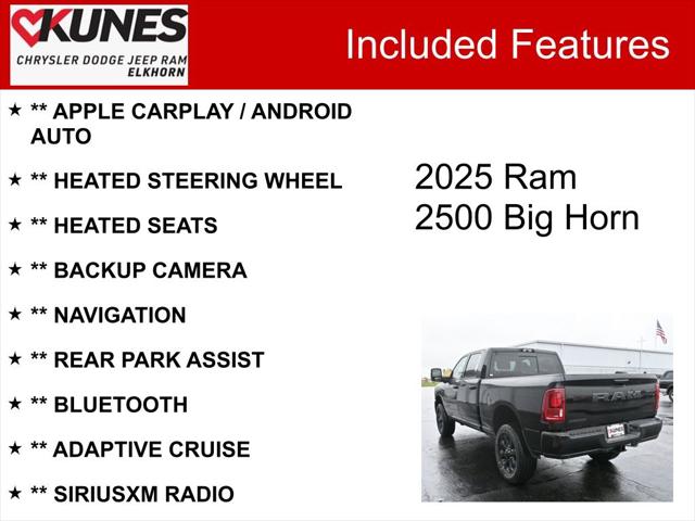 2025 RAM Ram 2500 RAM 2500 BIG HORN CREW CAB 4X4 64 BOX