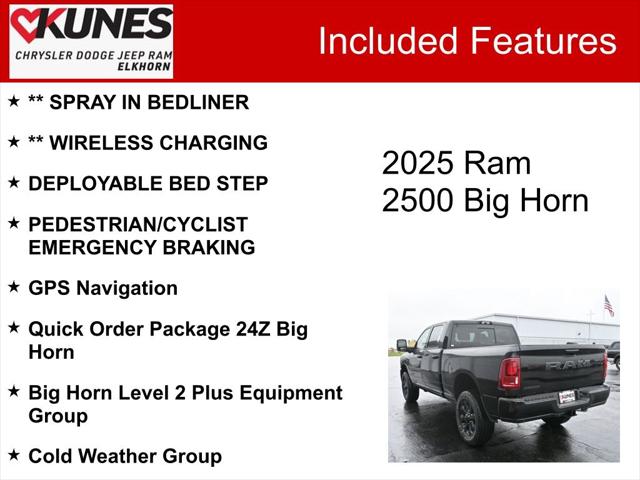 2025 RAM Ram 2500 RAM 2500 BIG HORN CREW CAB 4X4 64 BOX