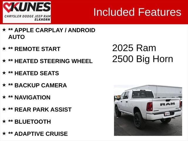 2025 RAM Ram 2500 RAM 2500 BIG HORN CREW CAB 4X4 64 BOX