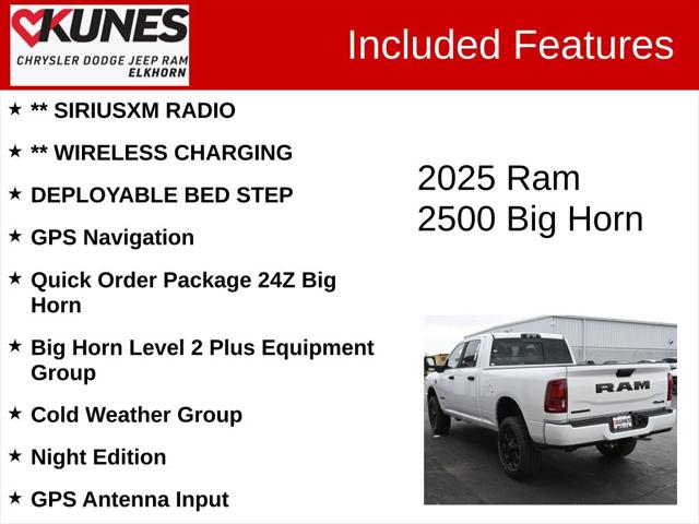 2025 RAM Ram 2500 RAM 2500 BIG HORN CREW CAB 4X4 64 BOX