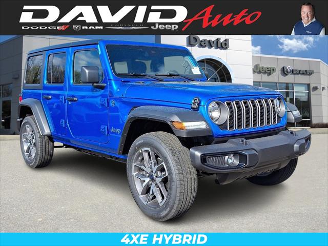 2025 Jeep Wrangler 4xe WRANGLER 4-DOOR SPORT S 4xe