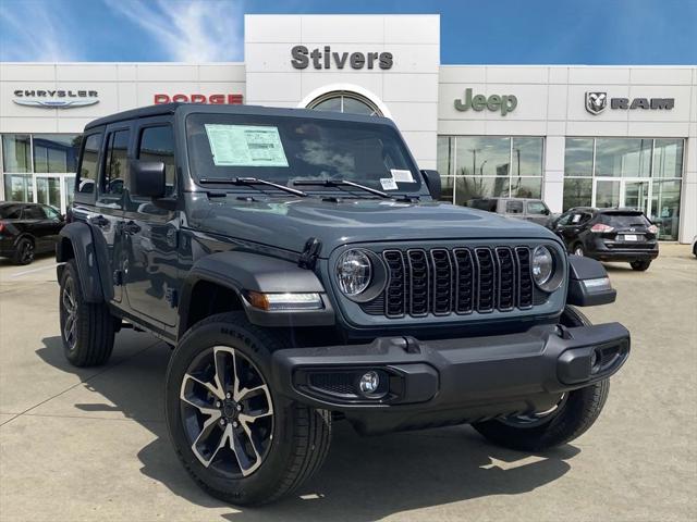 2025 Jeep Wrangler 4xe WRANGLER 4-DOOR SPORT S 4xe