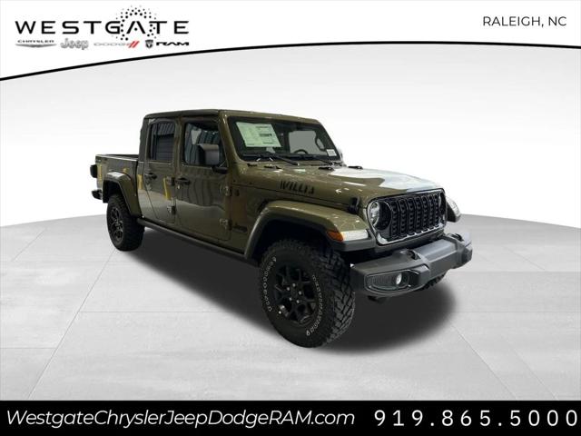 2025 Jeep Gladiator GLADIATOR WILLYS 4X4 2025 Jeep Gladiator GLADIATOR WILLYS 4X4