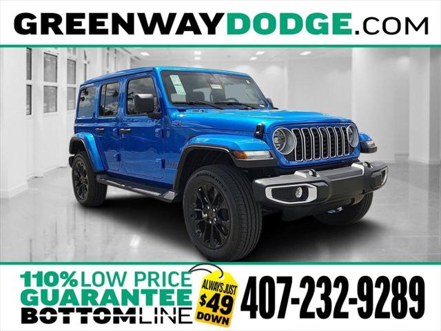 2025 Jeep Wrangler 4xe WRANGLER 4-DOOR SAHARA 4xe