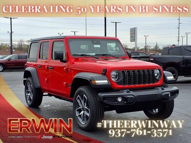 2025 Jeep Wrangler 4xe WRANGLER 4-DOOR SPORT S 4xe