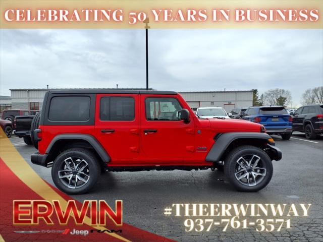 2025 Jeep Wrangler 4xe WRANGLER 4-DOOR SPORT S 4xe