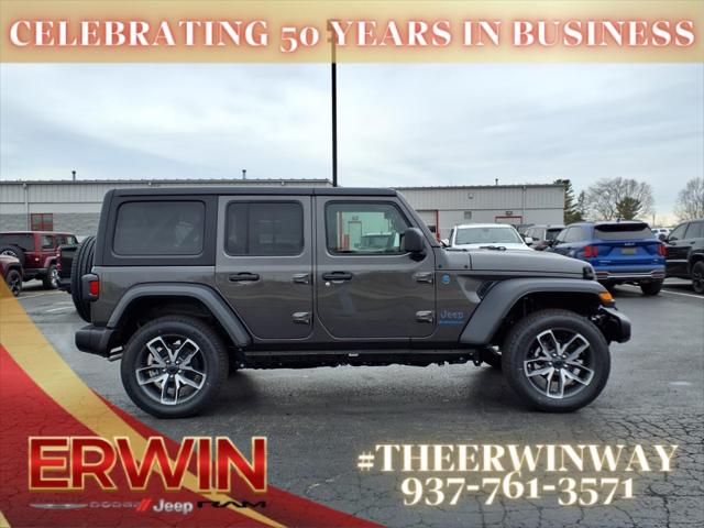 2025 Jeep Wrangler 4xe WRANGLER 4-DOOR SPORT S 4xe