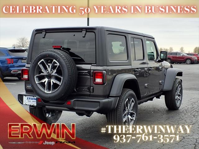 2025 Jeep Wrangler 4xe WRANGLER 4-DOOR SPORT S 4xe